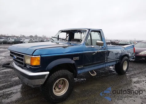 1990 Ford F150 из США, поврежденный, VIN 2FTEF14N9LCA73686
